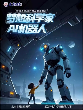 【北京｜国家话剧院剧场】AI科普儿童舞台剧《梦想科学家·AI机器人》