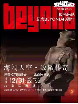 极光乐队-光辉岁月•致敬BEYOND 金曲演唱会—北京跨年站