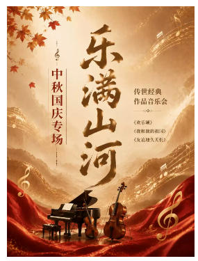 「乐满山河」我和我的祖国·友谊地久天长 经典作品中秋国庆专场音乐会